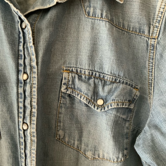 Nero a chambray button down shirt - Picture 2 of 6